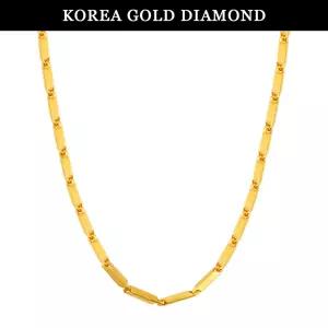 [한국금다이아몬드] 순금 체인 목걸이 24K 뉴 대나무 11.25g