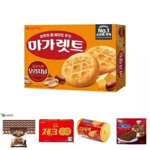 롯데 마가렛트.마가렛트 초코맘 352gx4개/아이들간식/등산간식/학생간식/어른간식/탕비실간식/사무실간식
