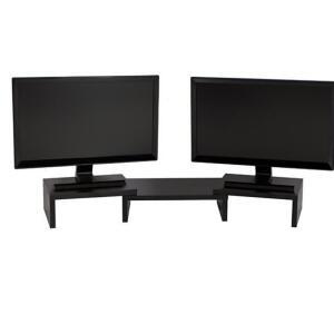 정리 거치 930x235x120mm 듀얼모니터받침대 눈높이 루덱 데스크 전산