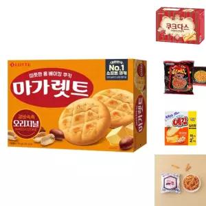 롯데 마가렛트 초코맘 352gx4개/봉지/식량/비스켓/모음/탕비실/사무실/어린이/학교/유치원/초등학생/학원