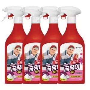 (정품) 홈스타 뿌리는 곰팡이 500ml 4개