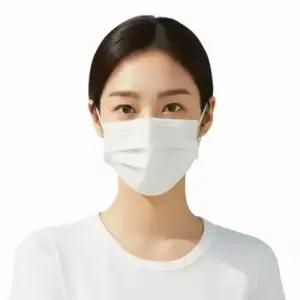클린손케어 국산 KFAD 비말차단 일회용 덴탈마스크 대형 백색 100매