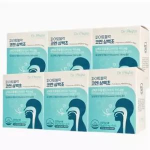 닥터파이토 파이토블락 코엔 삼백초 추출물 500mg x 60정 6개