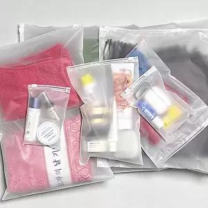 반투명 방수 해외 여행 지퍼백 일반형 4호 필수템 캐리어 짐싸기