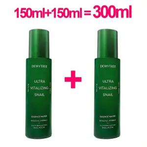 [1+1] 듀이트리 울트라 바이탈라이징 스네일 에센스 워터 150ml + 150ml (2개)