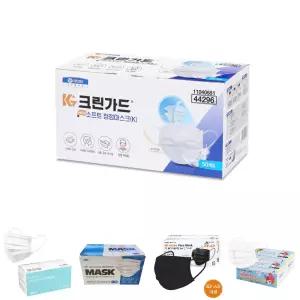 유한킴벌리 크린가드 뉴소프트 청정 마스크 (K) 50매/일회용/덴탈/여름/비말/차단/국산/국내산/얇은