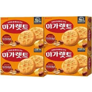 [롯데제과]롯데웰푸드 마가렛트 오리지널 352g x 4개