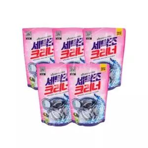 세제찌꺼기제거 산도깨비 세탁조크리너 세탁기청소 5P