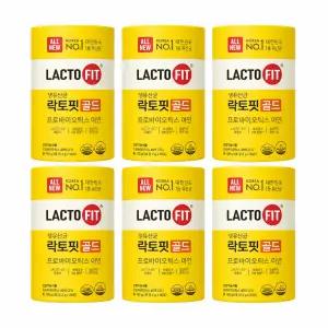 락토핏 골드 유산균 50포x6개 300일분 보장균수 40억CFU