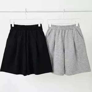 [보리보리/제이키드 주니어]버뮤다원턱5부쇼츠 주니어 반바지 키즈 팬츠 여름 특양면 핀턱 초등학생