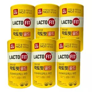 종근당건강 락토핏 골드 생유산균 50포 X 6통