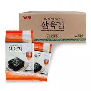 재래김 삼육김 식탁김 30봉 도시락김 15g 김 1박스 하니