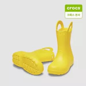 크록스 핸들 잇 레인 부츠 토들러 옐로우 211056-730 1112117441