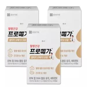 종근당건강 프로메가 알티지 오메가3 듀얼 60정 3개