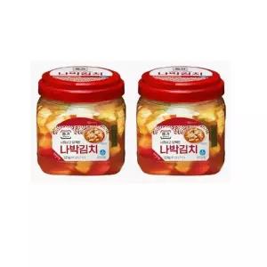 [종가집] 종가 담백한 나박김치 1.2kgx2 맛있는 간편식 한국식품