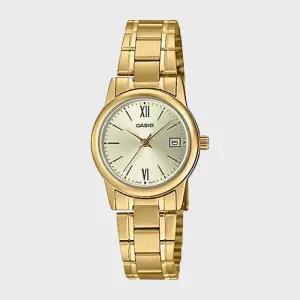 CASIO 카시오 LTP-V002G-9B3 여성 메탈밴드 심플 손목시계