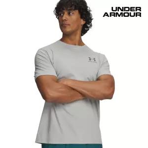 언더아머 UNDER ARMOUR 남성 UA 레프트 체스트 로고 라운드 반팔 티셔츠 1326799-069