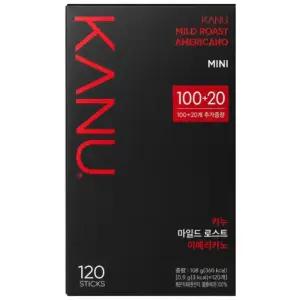카누 미니 아메리카노 블랙커피 마일드 로스트 120T