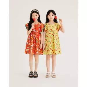 [갤러리아] 베네통키즈G   26S/S  바캉스썸머원피스(2컬러) QAOP21631