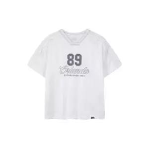 [갤러리아] (NBA키즈)여아 글로시 스트라이프 메쉬 반팔티(K262TS650P/00)