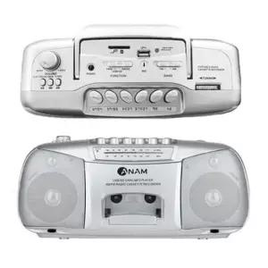 FM 아남711 붐박스 카셋트플레이어 MP3
