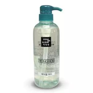 웨트헤어 미쟝센 스타일케어 스트롱 홀드 헤어젤 하드 숏커트용 500ml