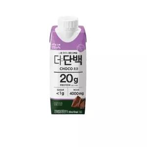 빙그레 더단백 드링크 초코맛 단백질 프로틴음료 250ml 18팩