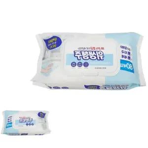 위생행주 샤인청 80매입 엠보싱 주방찌든때 제거
