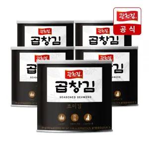 광천김 곱창캔김 곱창김 밥반찬 집밥 집들이 김선물 30g 5캔 MNS