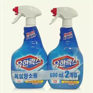 욕실청소용본품 2입 세정제 물때제거 학교 관공서 화장실 비누때제거 살균소독
