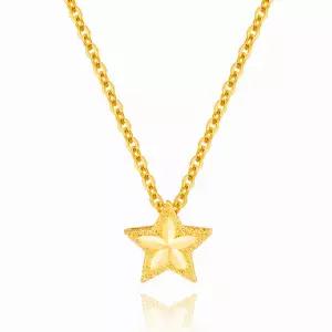 순금목걸이 스타라이트 펜던트 목걸이 3.75g+18K장식