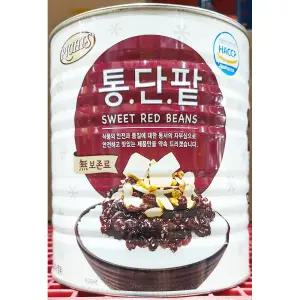 동서 빙수팥 3k X6 재료 빙수 통조림 용팥 고급 통단 캔팥 맛있는 업소용팥 전용팥