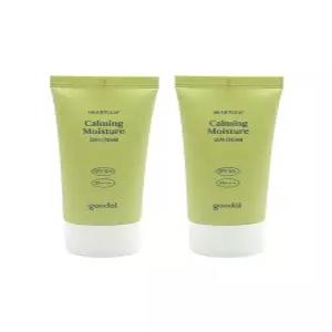 구달 맑은 어성초 진정 수분 선크림 50ml(신형, SPF50+) 2개 세트