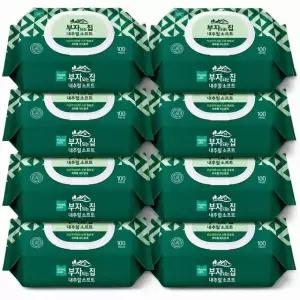 모나리자 내추럴 플러스 물티슈 캡형 100매x8팩