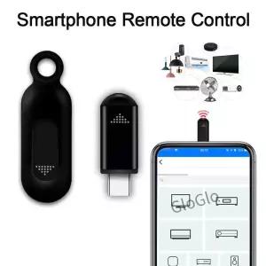 스마트 폰 원격 제어 TypeC USB 전화 IR 블래스터 어댑터 TV 에어컨 팬용 범용 적외선