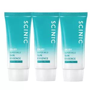 싸이닉 엔조이 슈퍼 마일드 수분 선에센스 50ml SPF50+ PA++++ / 선크림 차단제 3개