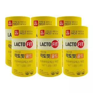 종근당건강 락토핏 골드 2g x 50포 x 6통 /An