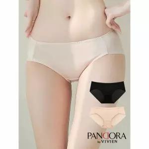 [하프클럽/비비안]베이직 헴 삼각팬티1종(PPT7084)90105