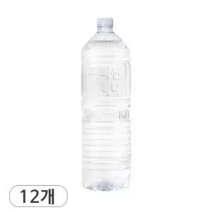 지리산물하나ECO 2L X 12개 무라벨 생수 물2리터