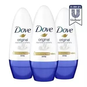 [하프클럽/]도브 데오드란트 40ml 3개