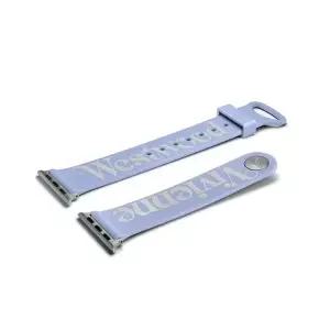 [비비안웨스트우드] 실리콘 애플워치 38mm/40mm/41mm 전용 스트랩 스카이 블루 밴드 VVS33PBL