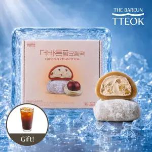 [롯데백화점]더바른 [더바른떡] 국산 밤이 듬뿍 밤크림떡 개별포장 아이스크림떡 떡 선물