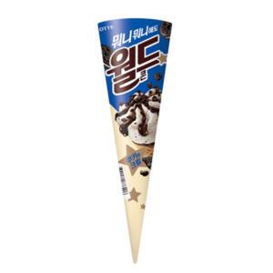 롯데 월드콘 쿠앤크 160ml x 24개 아이스크림