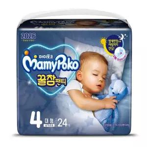 마미포코 꿀잠팬티대형24매 (4단계)