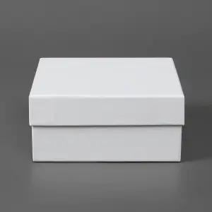모던 선물상자 화이트 15.5X15.5CM 생일 종이 타르트 마카롱