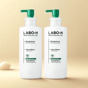 라보 에이치 탈모 완화 샴푸 400ml 2개 두피강화 LABO H