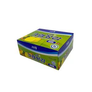 크린랩 크린장갑 400매 비닐장갑 일회용 대용량