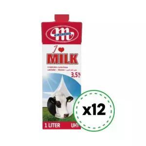 [믈레코비타] 폴란드산 믈레코비타 3.5% 우유 1000ml x 12개