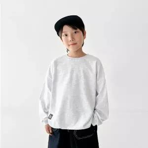 [리틀브로]B.리브뉴욕맨투맨_백멜란지[티셔츠BFGS559B]