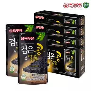삼육두유 검은콩 칼슘 두유 파우치 190ml 80팩 영양 참깨 검은쌀